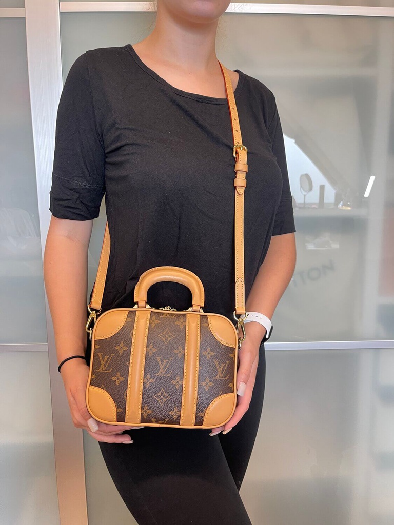 100 Original Louis Vuitton Valisette BB Souple Monogram Preloved